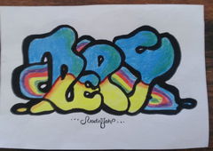 Graffiti Sketch - Photo by NaDinjah