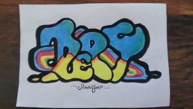 Graffiti Sketch - Photo by NaDinjah