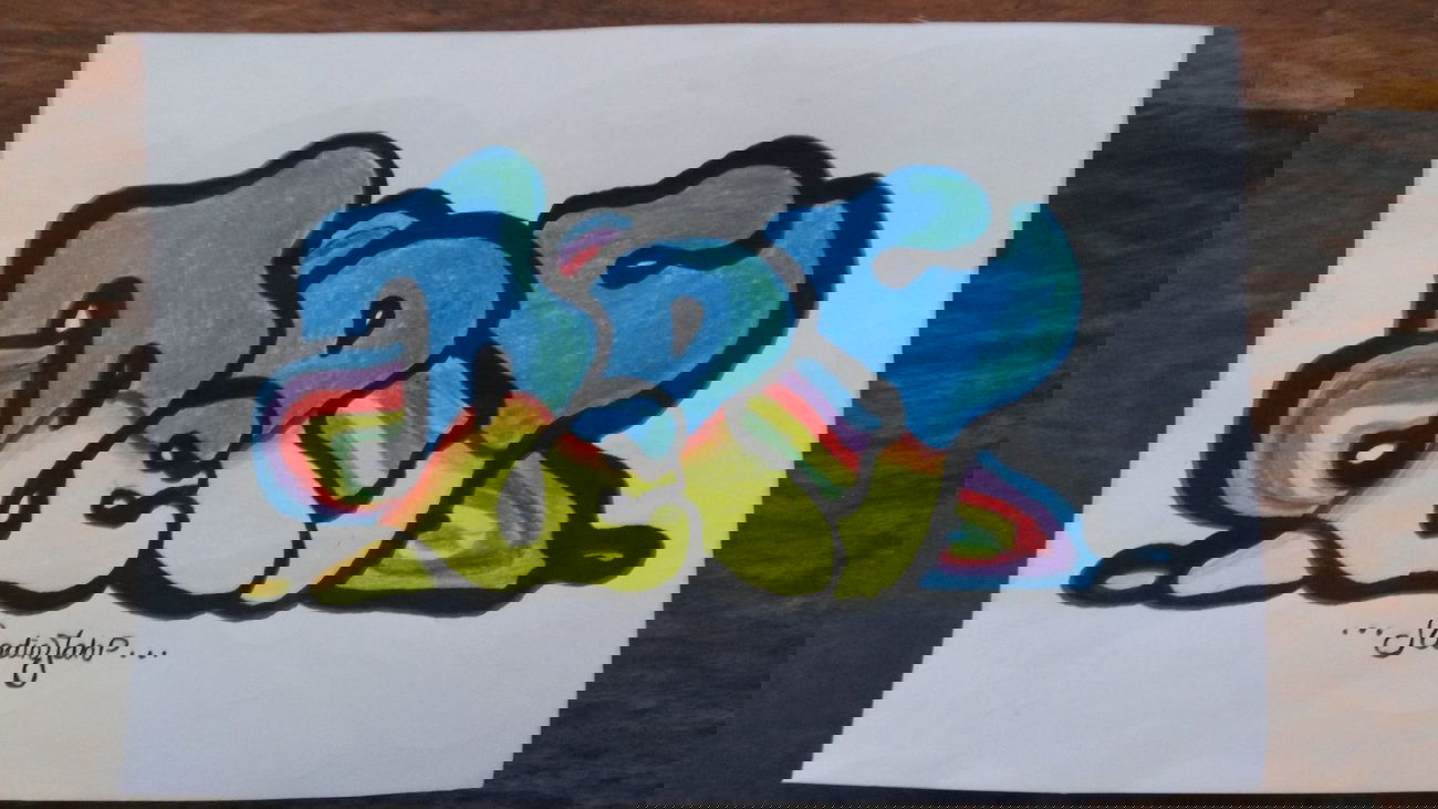 Graffiti Sketch - Photo by NaDinjah