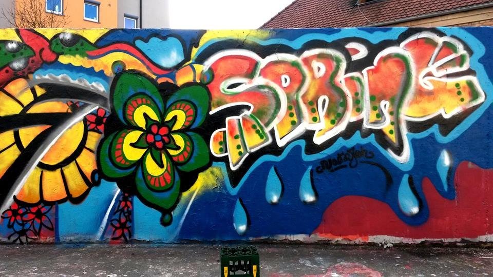 Graffiti Wall in Landkreis Tübingen - Photo by NaDinjah (2015)