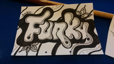 Graffiti Wall - Photo by NaDinjah