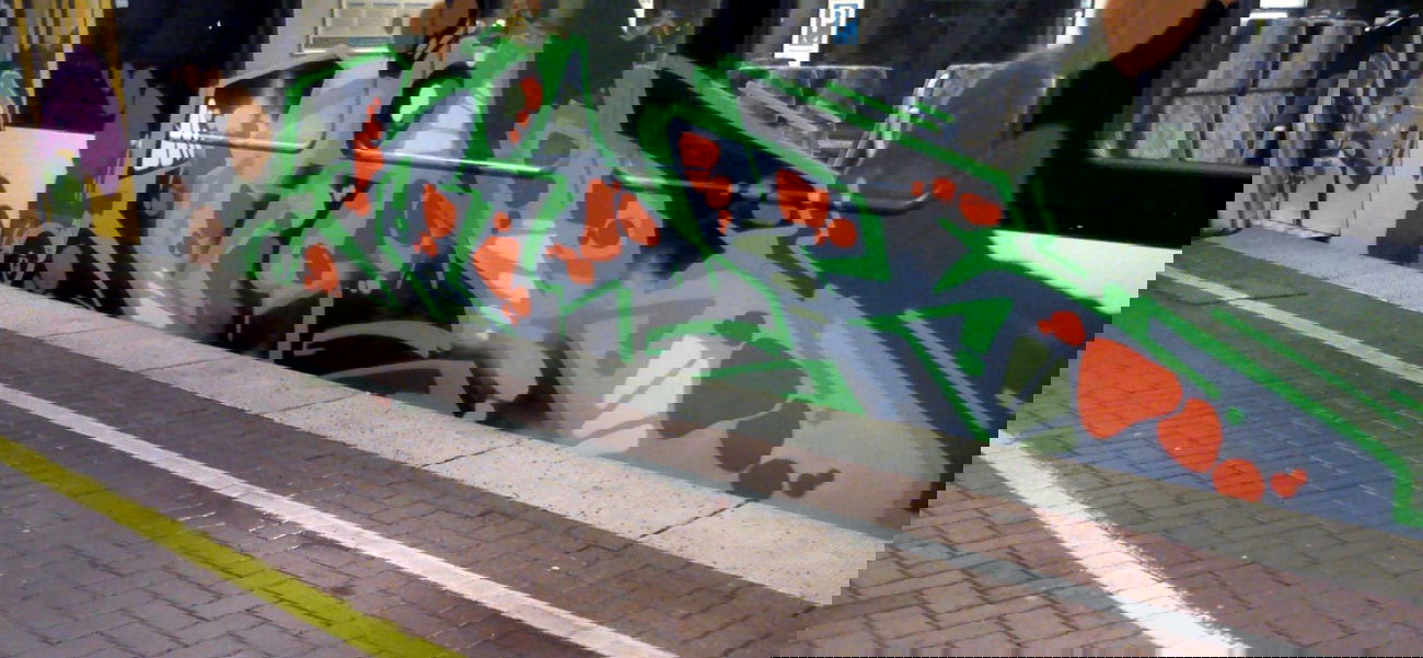 Graffiti Train - Photo by Nahrungsmittel - RB50, SERIE, JOYS (2014)