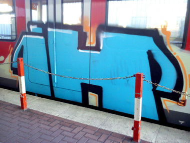 Graffiti Train - Photo by Nahrungsmittel - IH, S2 (2014)