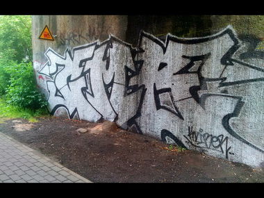 Graffiti Wall - Photo by Nahrungsmittel - CMB, KALIBER, KALIBA (2012)