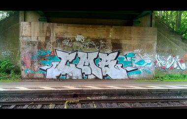 Graffiti Wall - Photo by Nahrungsmittel - CMB, NEBL, KALIBA (2012)