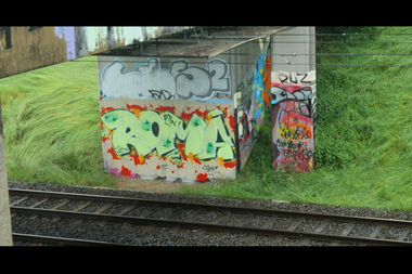 Graffiti Wall - Photo by Nahrungsmittel - ROMA, LUST (2014)