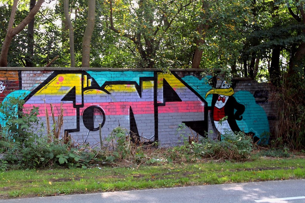 Graffiti Bombing - Photo by Nahrungsmittel - Fönz, Föns (2014)
