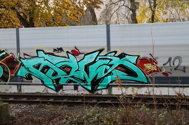 Graffiti Wall - Photo by Nahrungsmittel - RAKS, HANSA, DAC