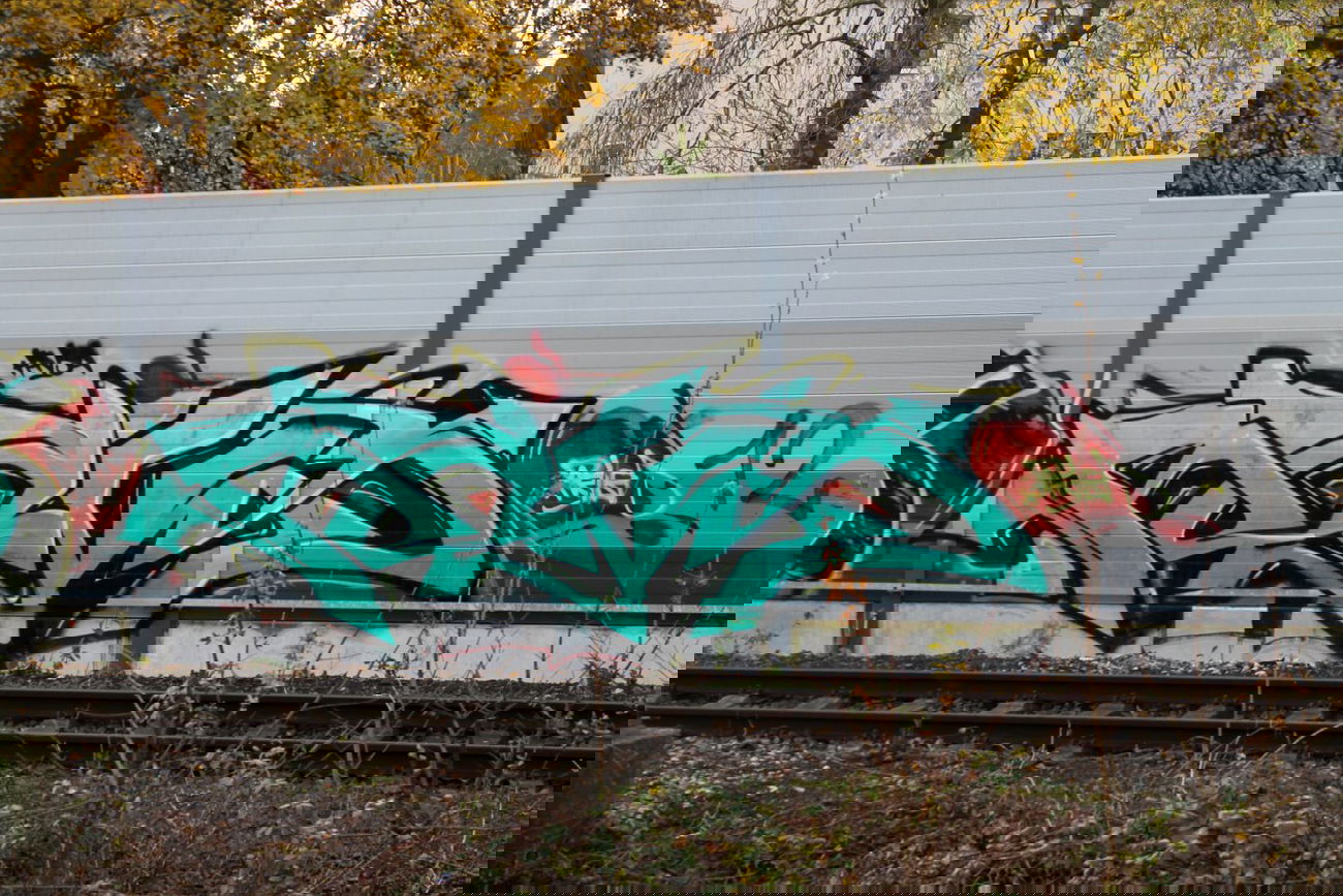 Graffiti Wall - Photo by Nahrungsmittel - RAKS, HANSA, DAC