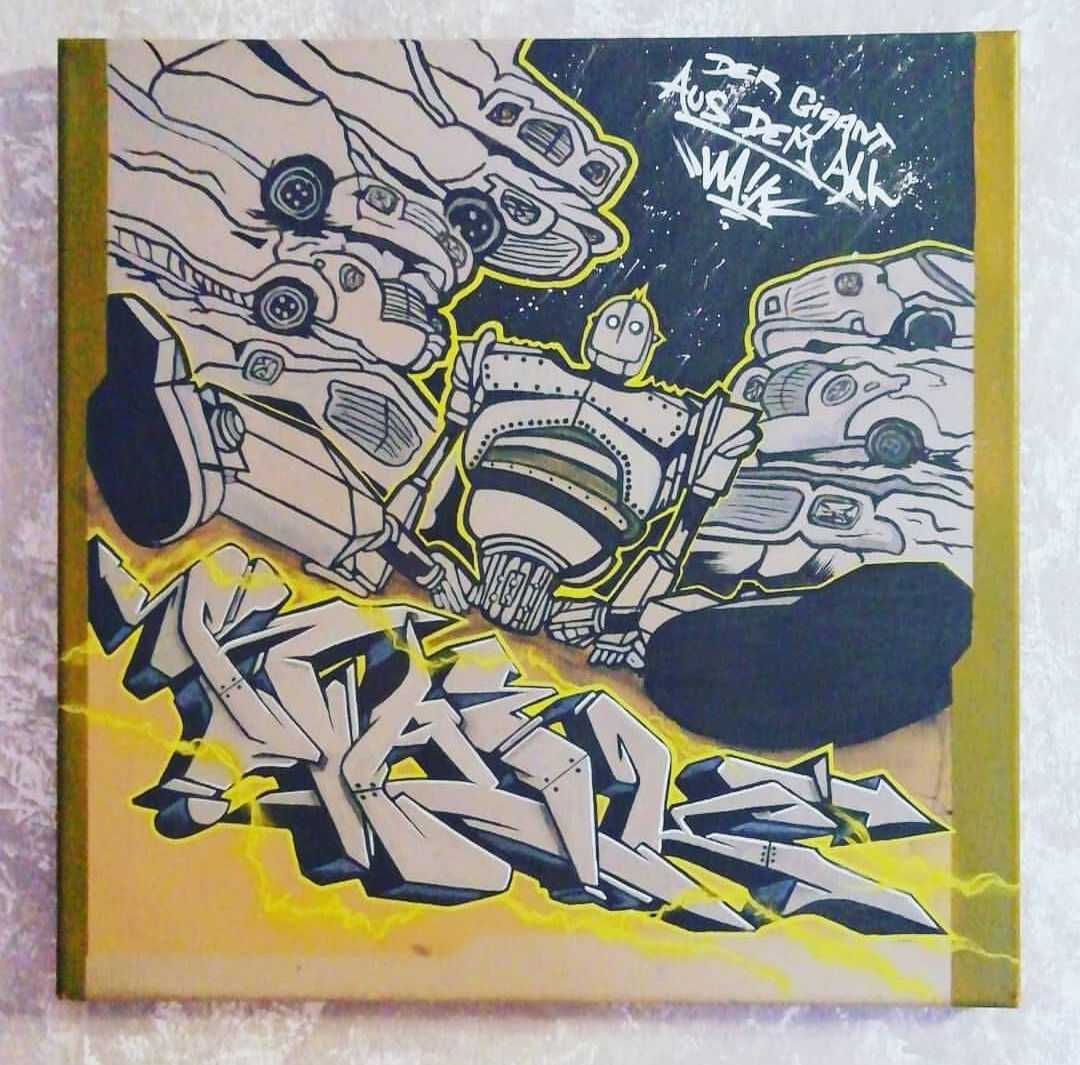 Graffiti Artwork - Photo by Naikrsc - Naik (2019)