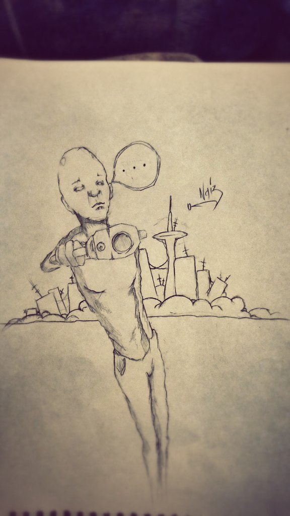 Graffiti Sketch - Photo by Naiz