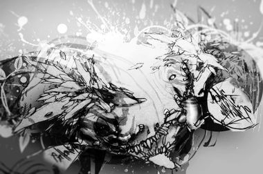 Graffiti Sketch - Photo by Naiz