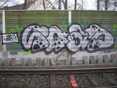 Graffiti Wall in Germany - Photo by Nameless - SQAD (2016)