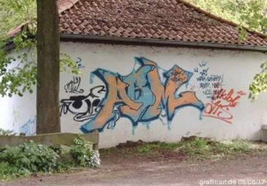 Graffiti Wall in Georgsmarienhütte - Photo by Nameless - ABM