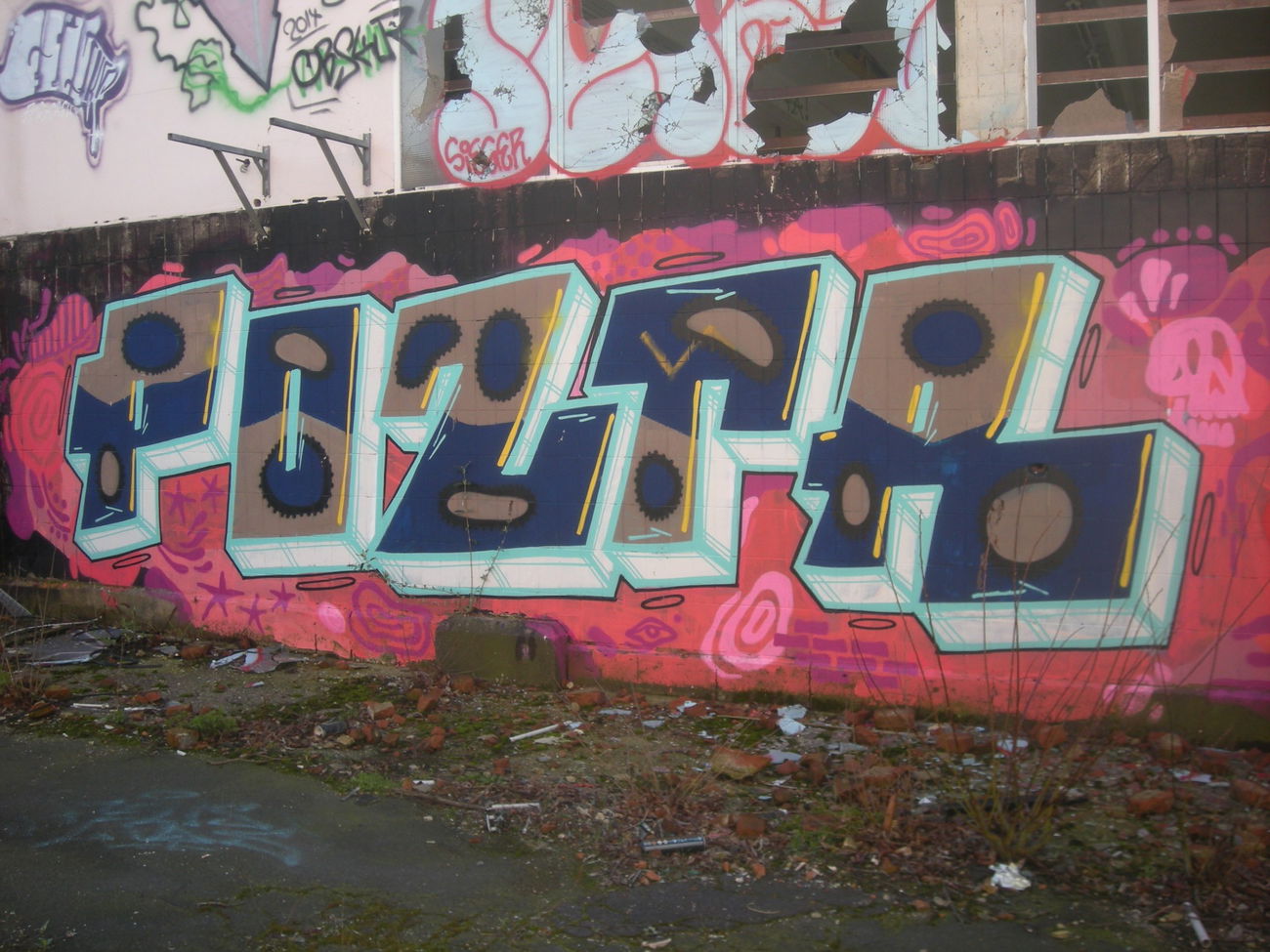 Graffiti Wall in Bonn - Photo by Nameless - POSTR, POZTR (2017)