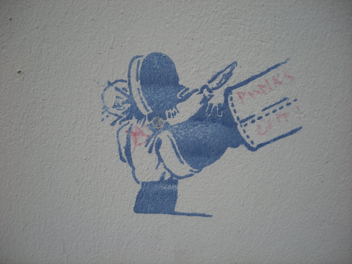 Graffiti Street Art in Flensburg - Photo by Nameless - Nazi