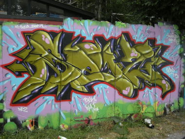 Graffiti Wall in Copenhagen - Photo by Nameless - SEIZ (2013)