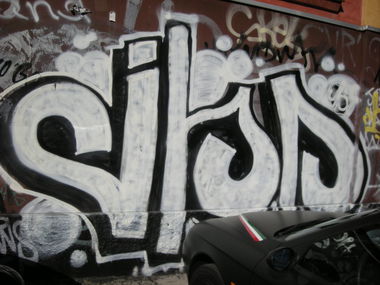 Graffiti Wall in Copenhagen - Photo by Nameless