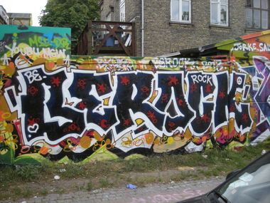 Graffiti Wall in Copenhagen - Photo by Nameless - BEROCK (2013)