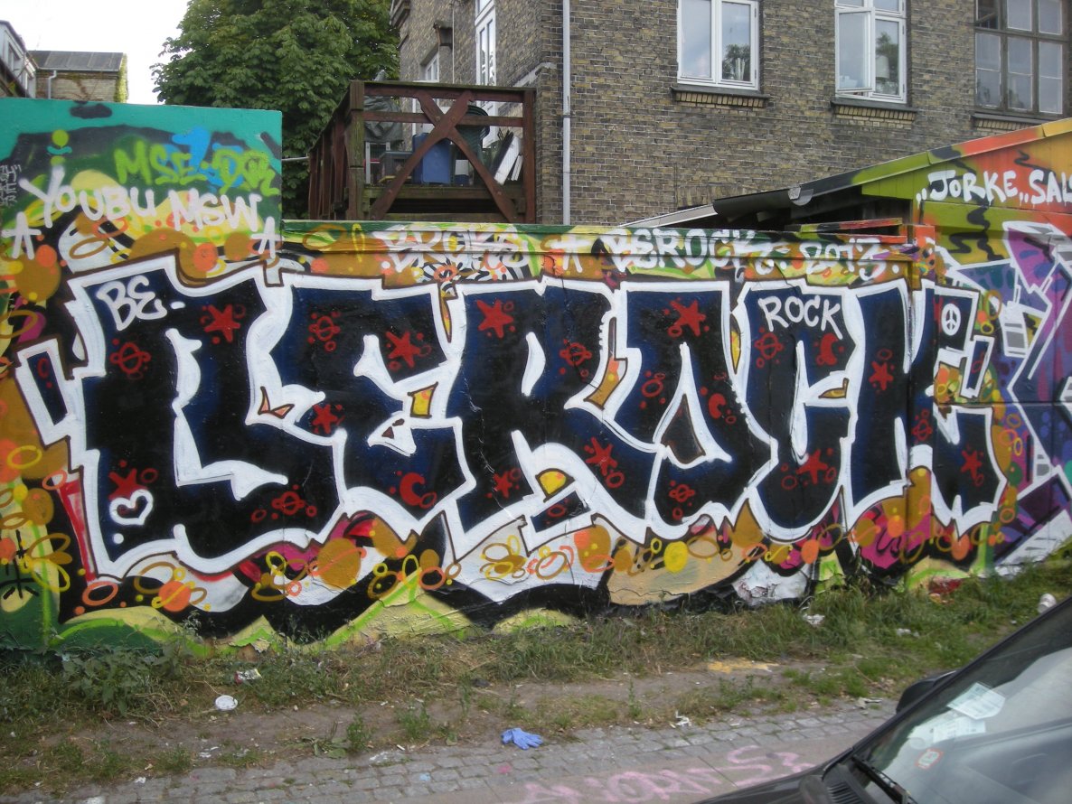 Graffiti Wall in Copenhagen - Photo by Nameless - BEROCK (2013)