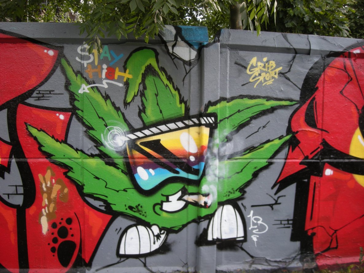 Graffiti Wall in Copenhagen - Photo by Nameless - GRIB, SPORT (2013)