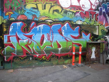 Graffiti Wall in Copenhagen - Photo by Nameless - AOD (2013)