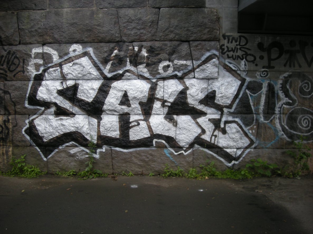 Graffiti Wall in Oslo - Photo by Nameless - SALE