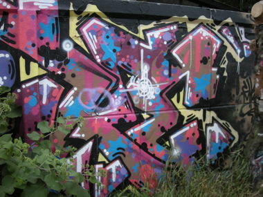 Graffiti Wall in Copenhagen - Photo by Nameless