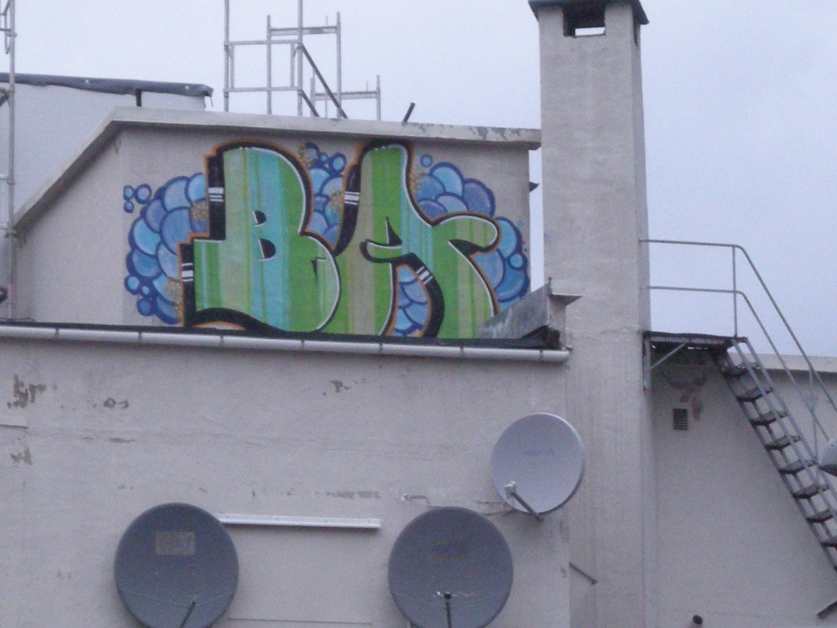 Graffiti Street Art in Bergen - Photo by Nameless - BA