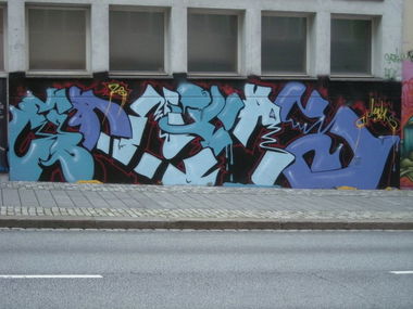 Graffiti Wall in Bergen - Photo by Nameless - MANIA (2013)