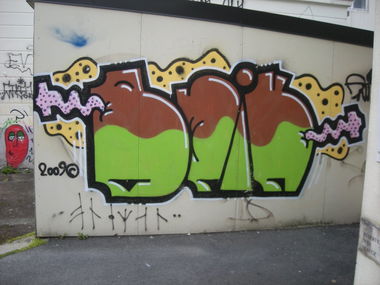 Graffiti Wall in Bergen - Photo by Nameless - BRIK (2009)