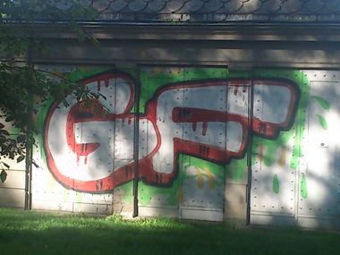 Graffiti Wall in Trondheim - Photo by Nameless - GF