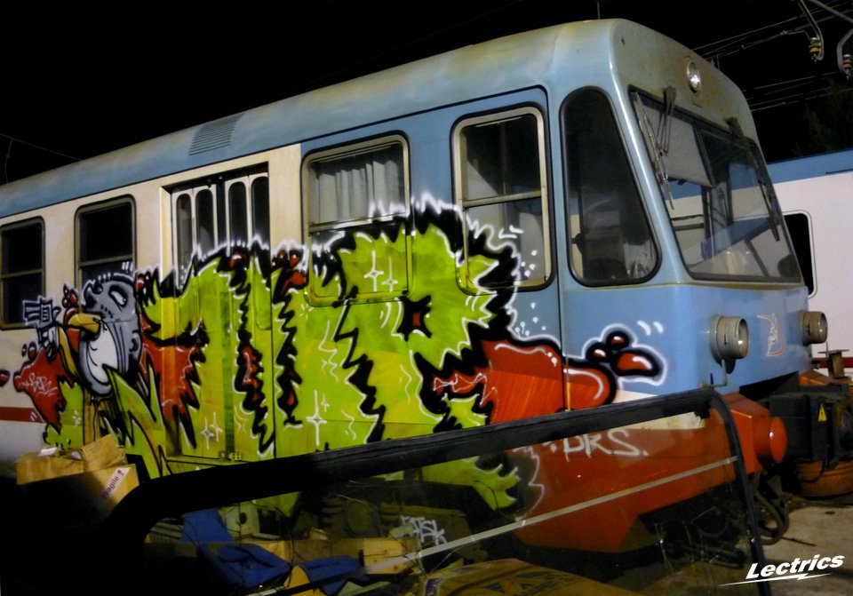 Graffiti Train in Niederdorla - Photo by Nameless - 1UP