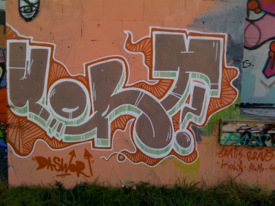 Graffiti Wall in Osnabrück - Photo by Nameless - WORT (2008)