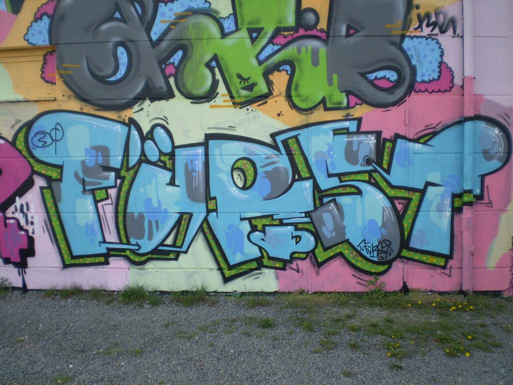 Graffiti Wall in Osnabrück - Photo by Nameless - FÜRST (2009)