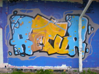 Graffiti Wall in Osnabrück - Photo by Nameless - RETUR (2009)