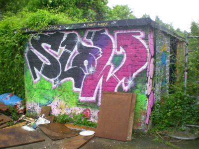 Graffiti Wall in Osnabrück - Photo by Nameless - SLOW (2009)