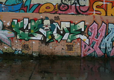 Graffiti Wall in Osnabrück - Photo by Nameless - CRIME, KGZ (2010)