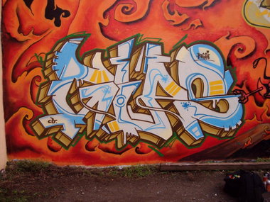 Graffiti Wall - Photo by Nameless - CPT, GIPS (2014)