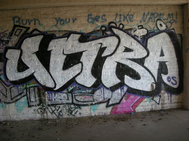 Graffiti Bombing in Osnabrück - Photo by Nameless - ULTRA, VC, VFL