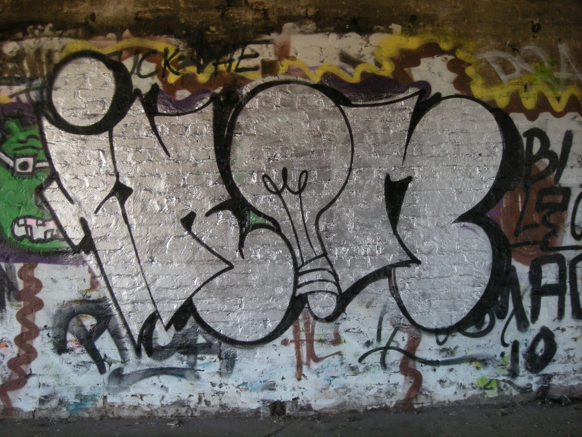 Graffiti Bombing in Osnabrück - Photo by Nameless - IKON, ABM (2014)