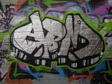 Graffiti Wall in Osnabrück - Photo by Nameless - ABM (2013)
