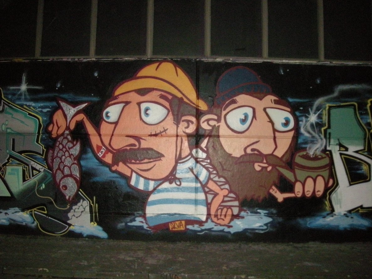 Graffiti Wall in Münster - Photo by Nameless - EQT (2014)