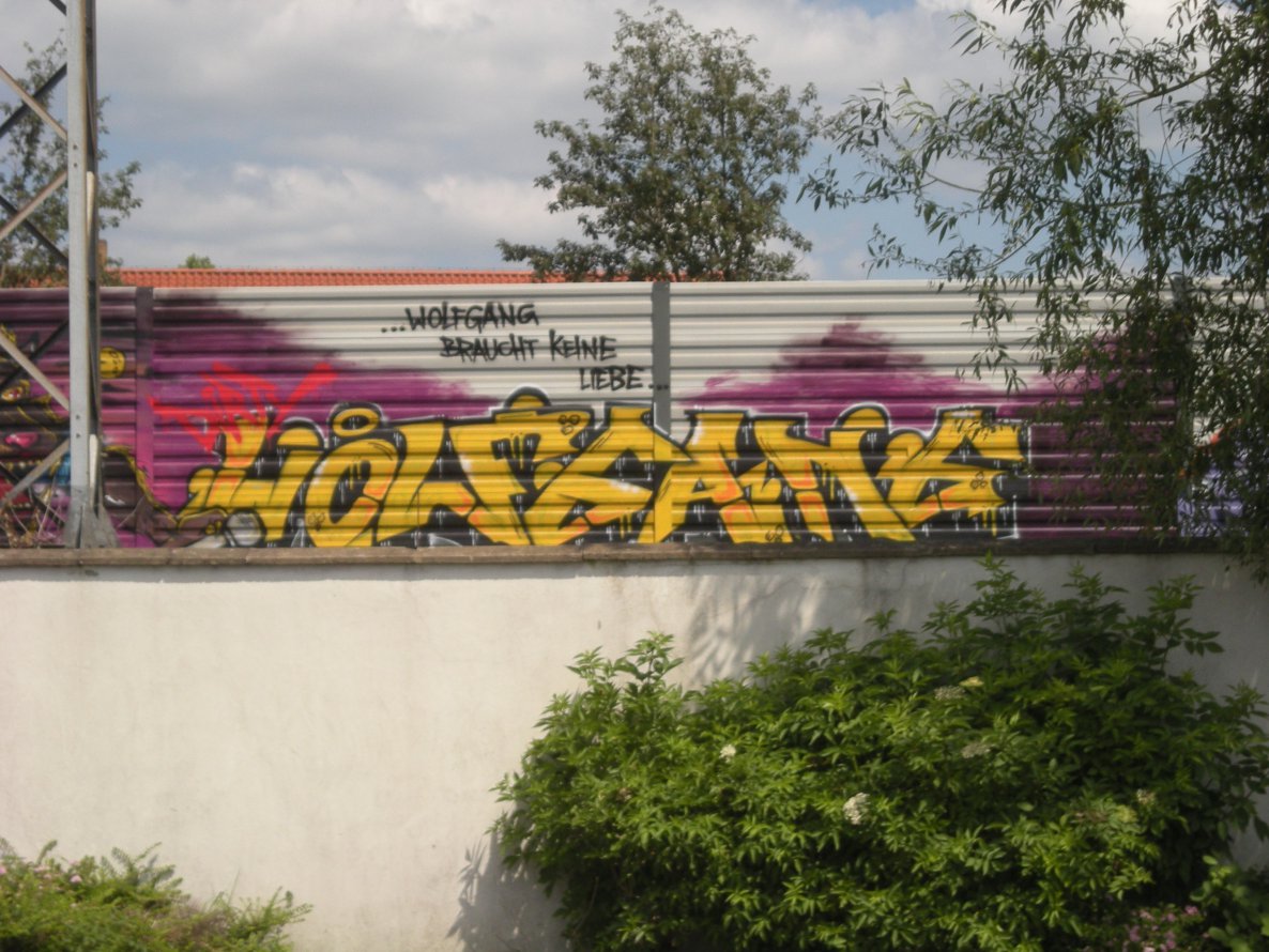 Graffiti Wall in Osnabrück - Photo by Nameless - TGF, ABM (2014)