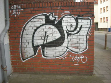 Graffiti Wall in Osnabrück - Photo by Nameless - IMR (2008)