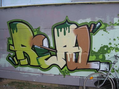 Graffiti Wall in Osnabrück - Photo by Nameless - REAL (2008)