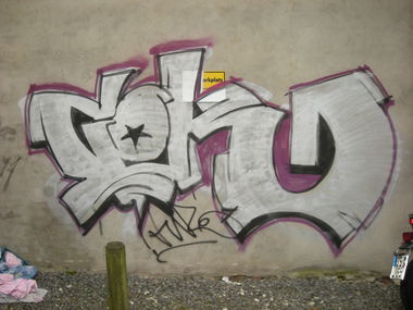 Graffiti Bombing in Osnabrück - Photo by Nameless - COK (2013)