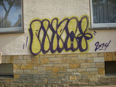 Graffiti in Osnabrück - Photo by Nameless - PIRAT, NG (2014)