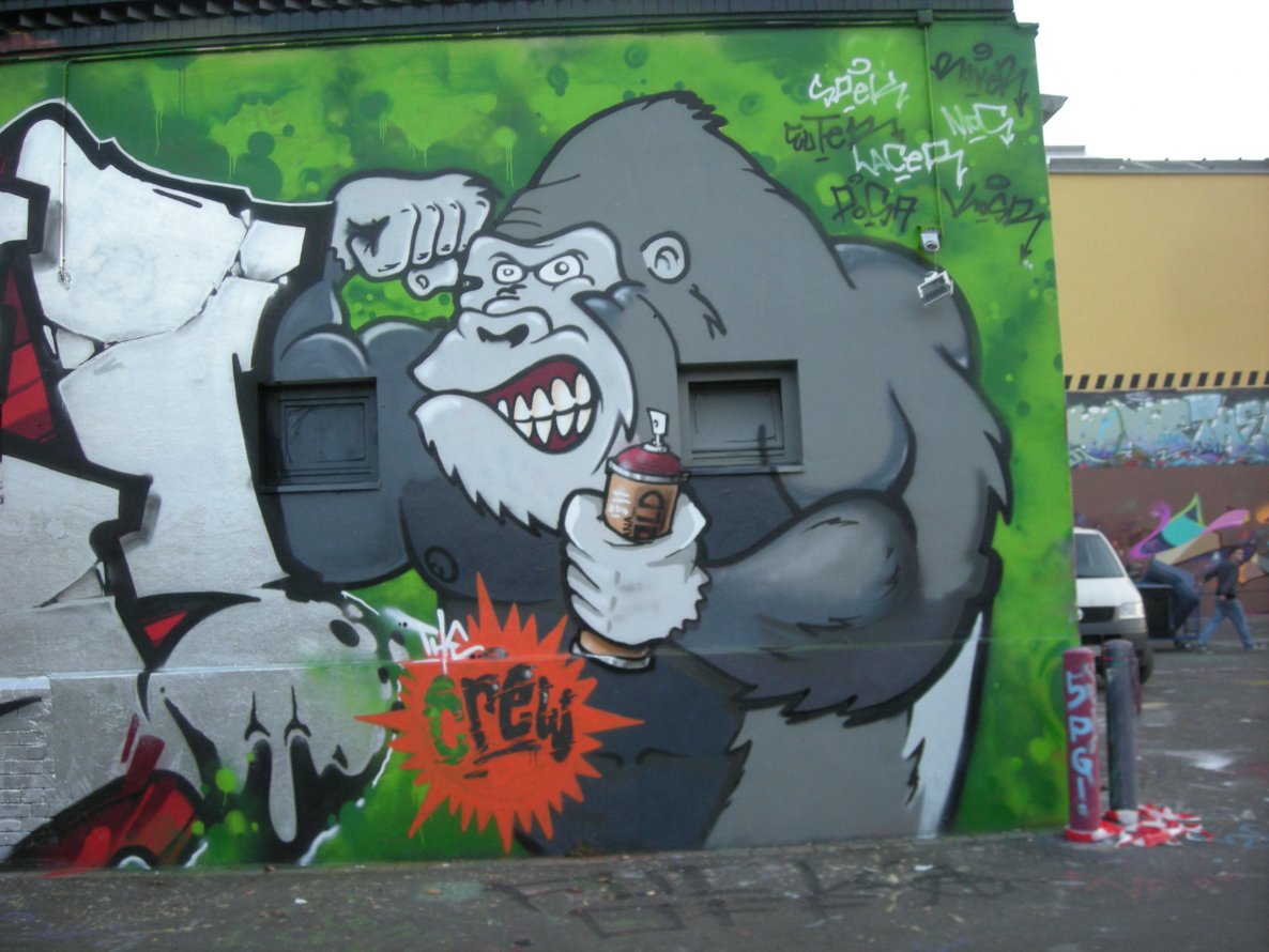 Graffiti Wall in Leipzig - Photo by Nameless - FMR (2014)