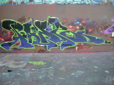 Graffiti Wall in Leipzig - Photo by Nameless - PANK (2014)